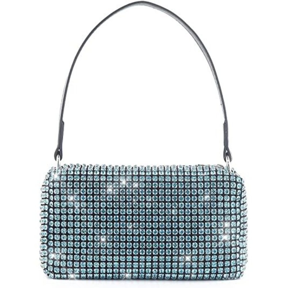 NEW Sparkling Bling Swarovski Crystal Rhinestone Bag Clutch Purse +FREE … - Picture 14 of 17